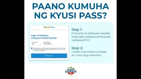 HOW TO GET A KYUSI PASS FOR .